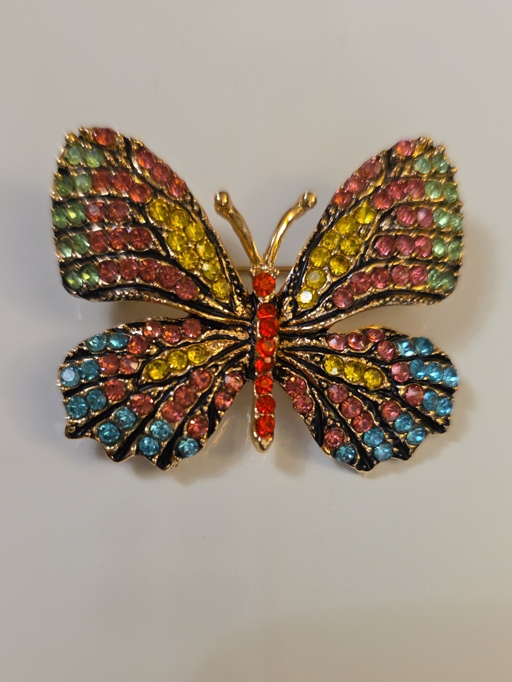 FASHION JEWELRY SPARKLE Sparkle Sparkle Butterfly Brooch